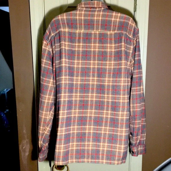 Patagonia Organic cotton L Men’s long sleeve Mid-weight Fjord flannel EUC - Picture 5 of 7